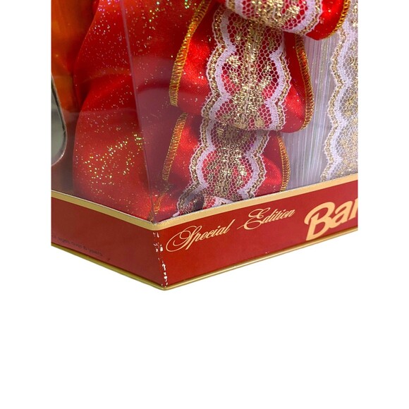 Vintage 1997 Holiday Barbie Doll 17832 Green Eyes New In Box - Picture 11 of 11